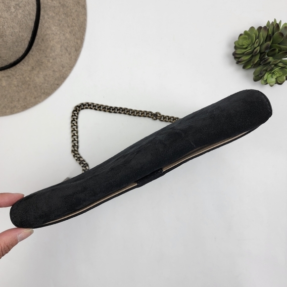 J. Crew Black Suede Clutch - Picture 6 of 13